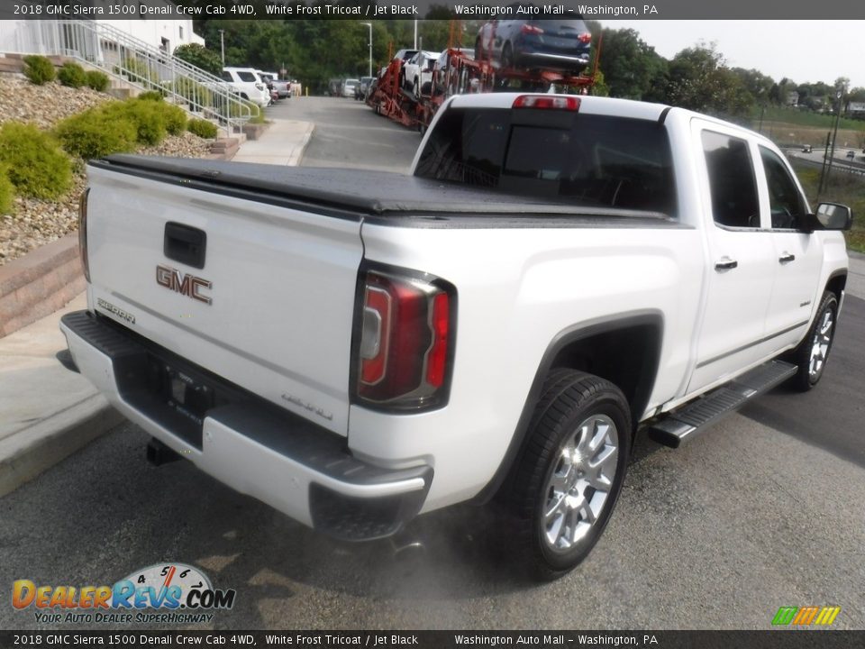 2018 GMC Sierra 1500 Denali Crew Cab 4WD White Frost Tricoat / Jet Black Photo #20