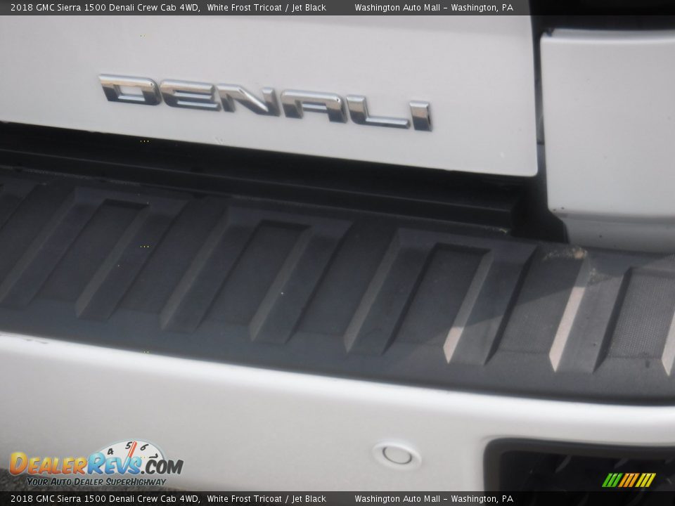 2018 GMC Sierra 1500 Denali Crew Cab 4WD White Frost Tricoat / Jet Black Photo #21