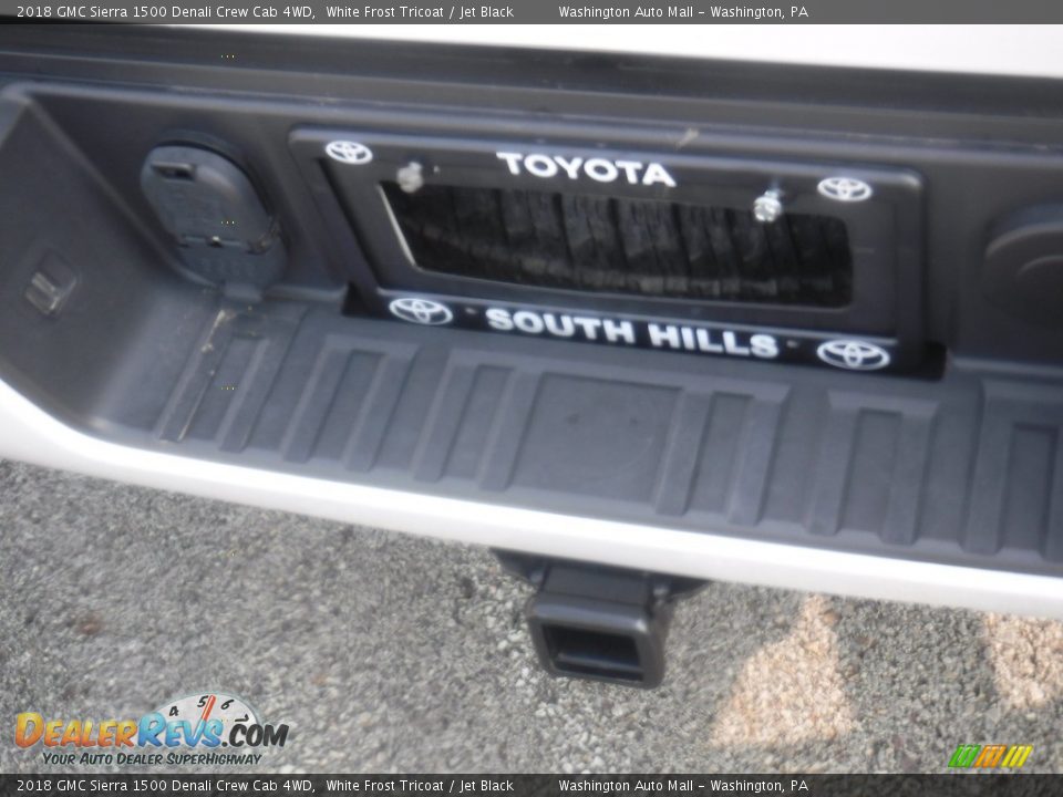 2018 GMC Sierra 1500 Denali Crew Cab 4WD White Frost Tricoat / Jet Black Photo #23