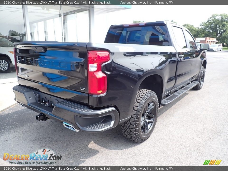 2020 Chevrolet Silverado 1500 LT Trail Boss Crew Cab 4x4 Black / Jet Black Photo #3