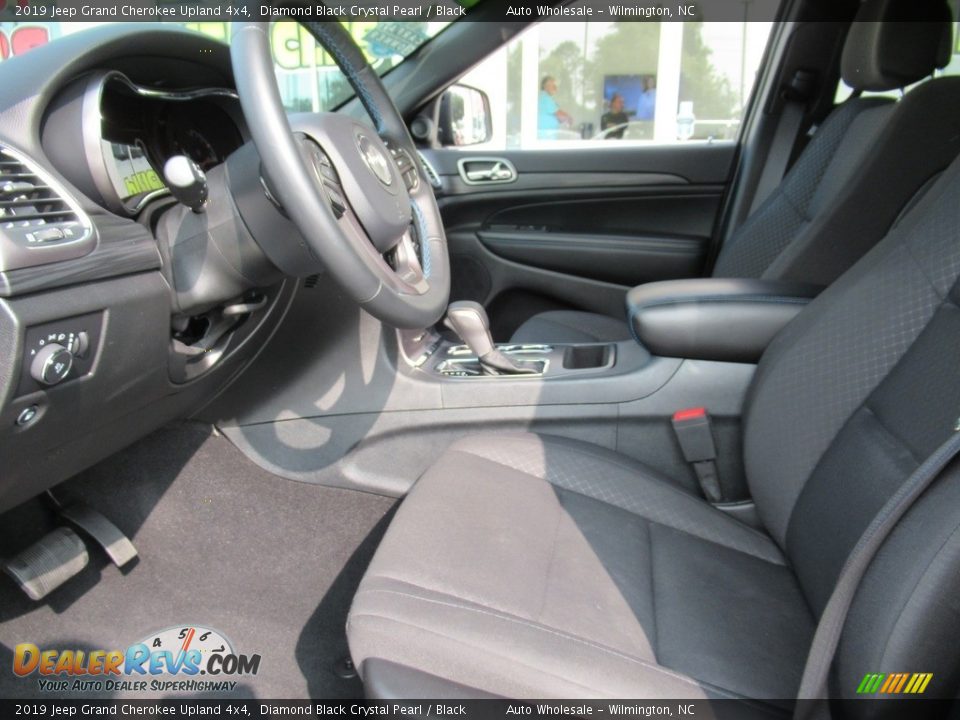 2019 Jeep Grand Cherokee Upland 4x4 Diamond Black Crystal Pearl / Black Photo #9