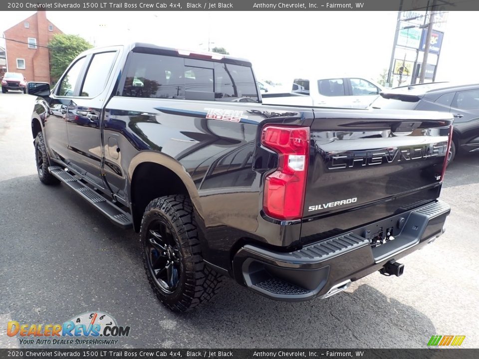 2020 Chevrolet Silverado 1500 LT Trail Boss Crew Cab 4x4 Black / Jet Black Photo #5