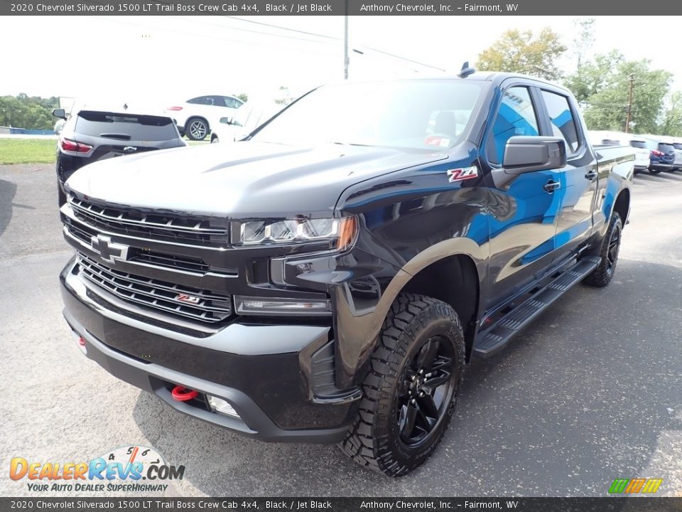 2020 Chevrolet Silverado 1500 LT Trail Boss Crew Cab 4x4 Black / Jet Black Photo #6