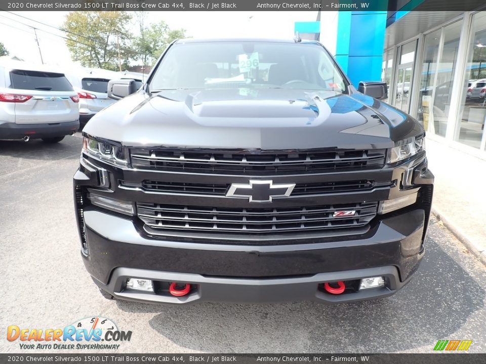 2020 Chevrolet Silverado 1500 LT Trail Boss Crew Cab 4x4 Black / Jet Black Photo #7