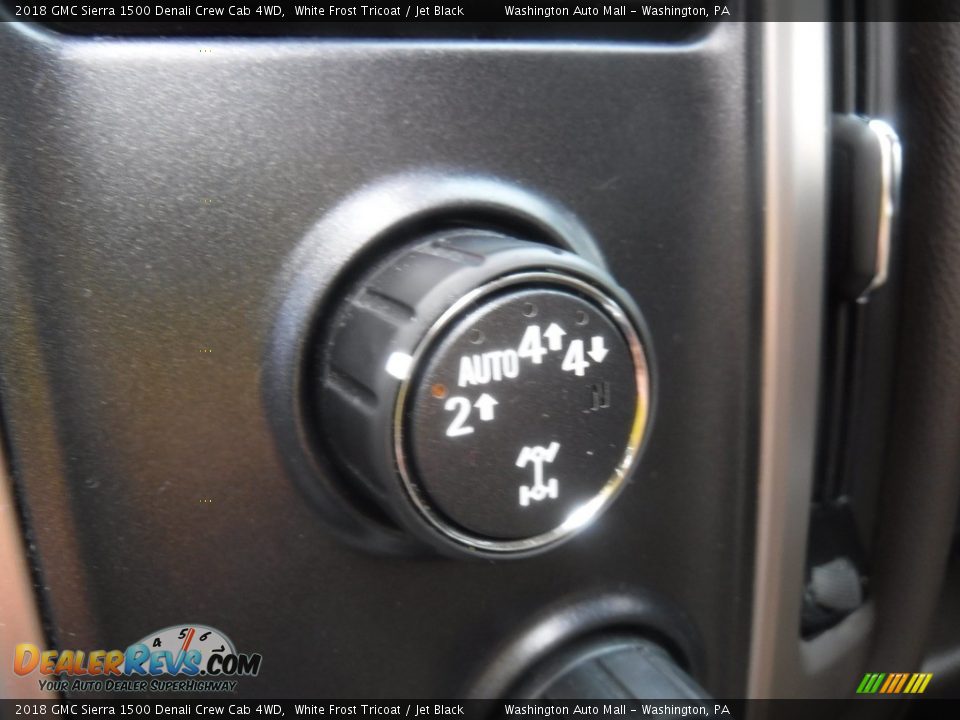2018 GMC Sierra 1500 Denali Crew Cab 4WD White Frost Tricoat / Jet Black Photo #30