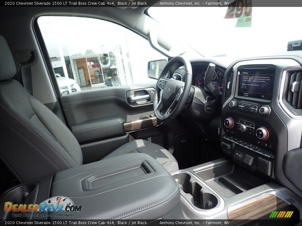 2020 Chevrolet Silverado 1500 LT Trail Boss Crew Cab 4x4 Black / Jet Black Photo #9