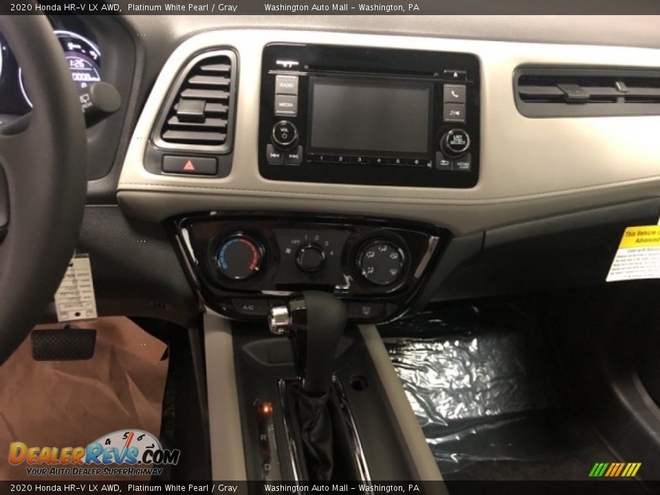 2020 Honda HR-V LX AWD Platinum White Pearl / Gray Photo #14