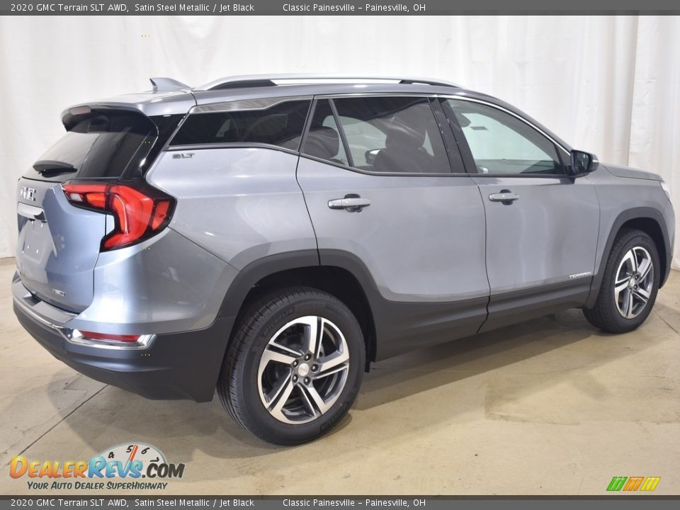 2020 GMC Terrain SLT AWD Satin Steel Metallic / Jet Black Photo #2