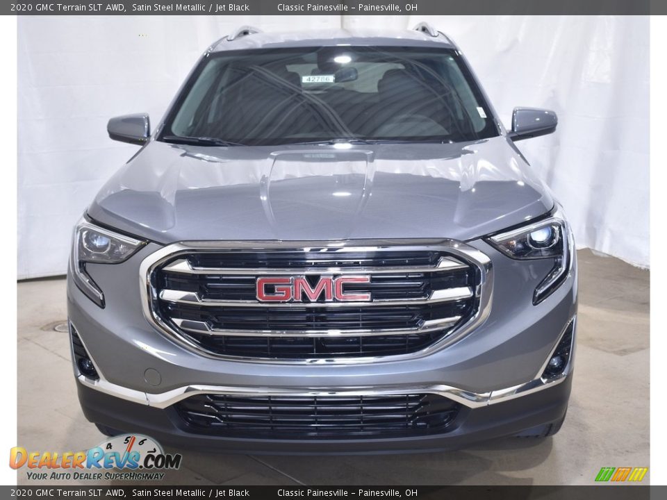 2020 GMC Terrain SLT AWD Satin Steel Metallic / Jet Black Photo #4