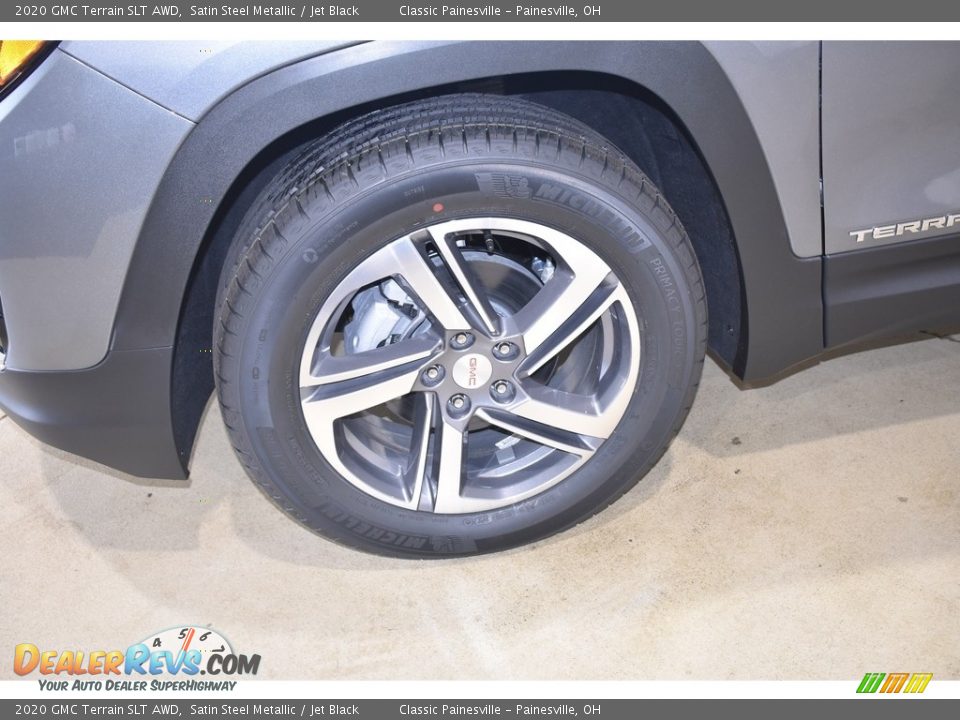 2020 GMC Terrain SLT AWD Satin Steel Metallic / Jet Black Photo #5