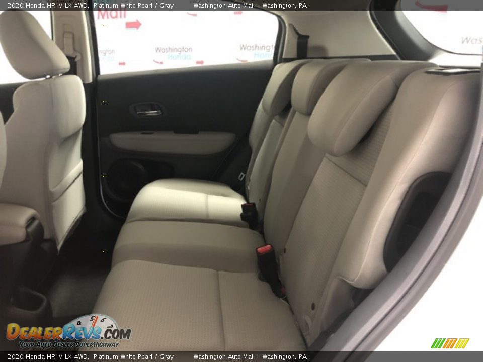 2020 Honda HR-V LX AWD Platinum White Pearl / Gray Photo #18