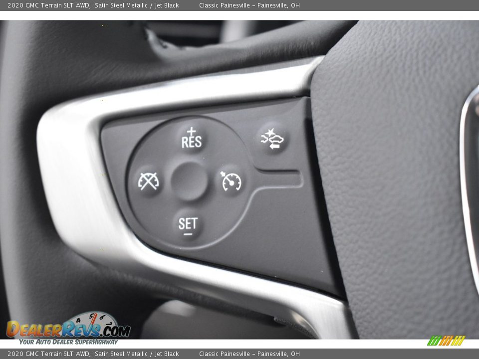 2020 GMC Terrain SLT AWD Satin Steel Metallic / Jet Black Photo #8