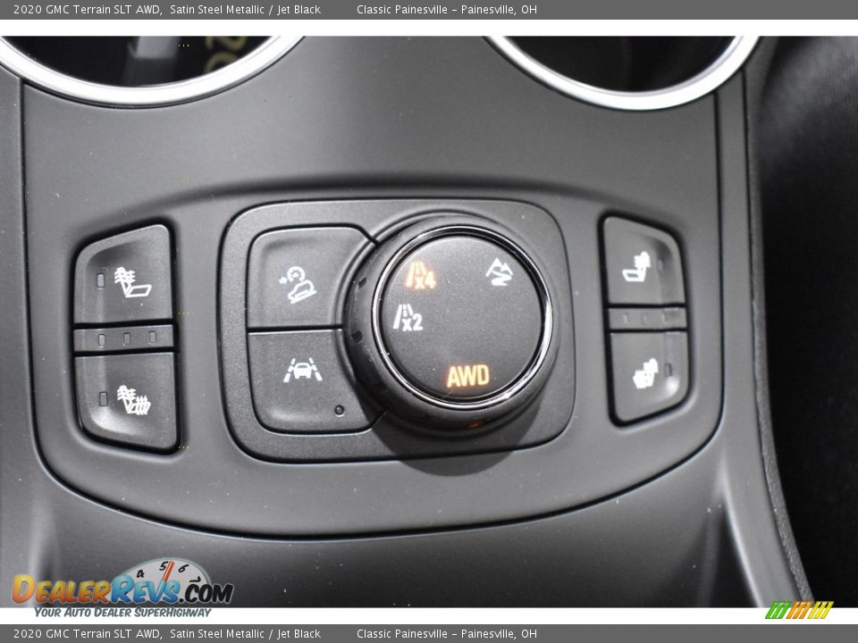 2020 GMC Terrain SLT AWD Satin Steel Metallic / Jet Black Photo #9