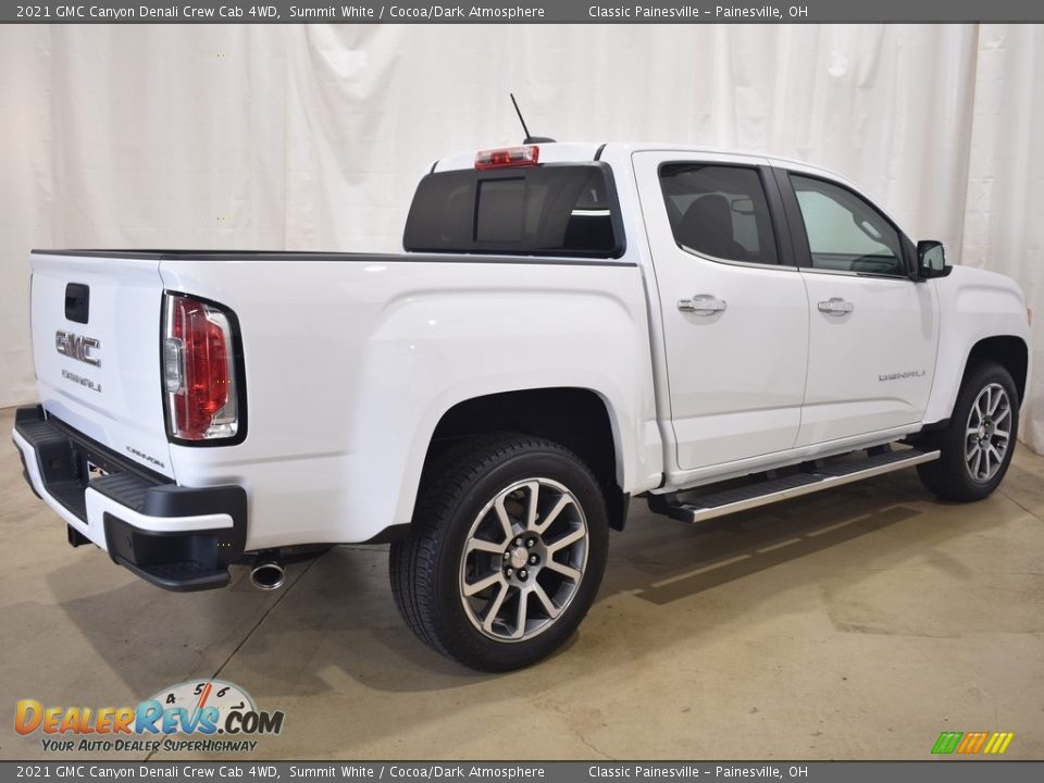 Summit White 2021 GMC Canyon Denali Crew Cab 4WD Photo #2
