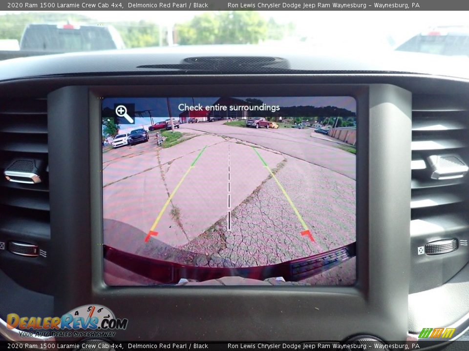 2020 Ram 1500 Laramie Crew Cab 4x4 Delmonico Red Pearl / Black Photo #17