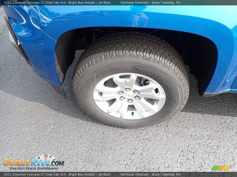 2021 Chevrolet Colorado LT Crew Cab 4x4 Bright Blue Metallic / Jet Black Photo #2