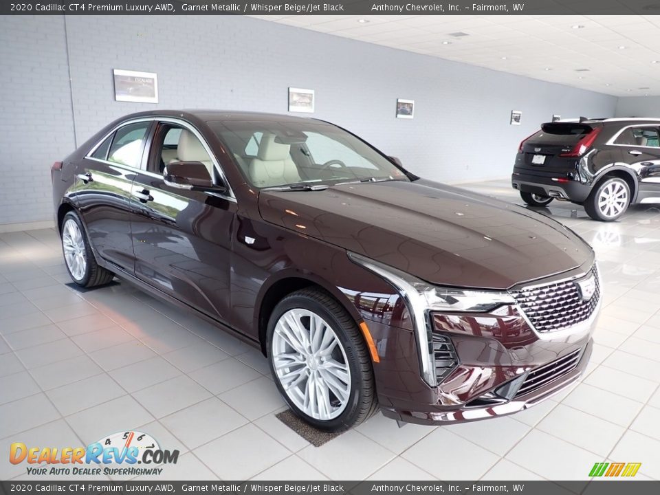 Garnet Metallic 2020 Cadillac CT4 Premium Luxury AWD Photo #1