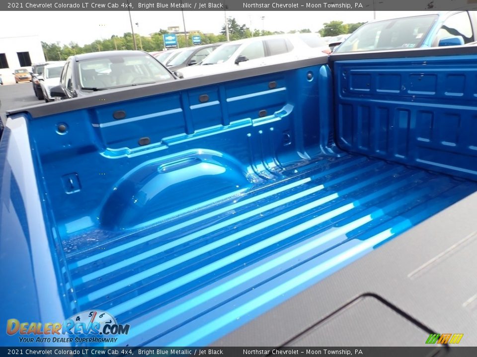 2021 Chevrolet Colorado LT Crew Cab 4x4 Bright Blue Metallic / Jet Black Photo #12