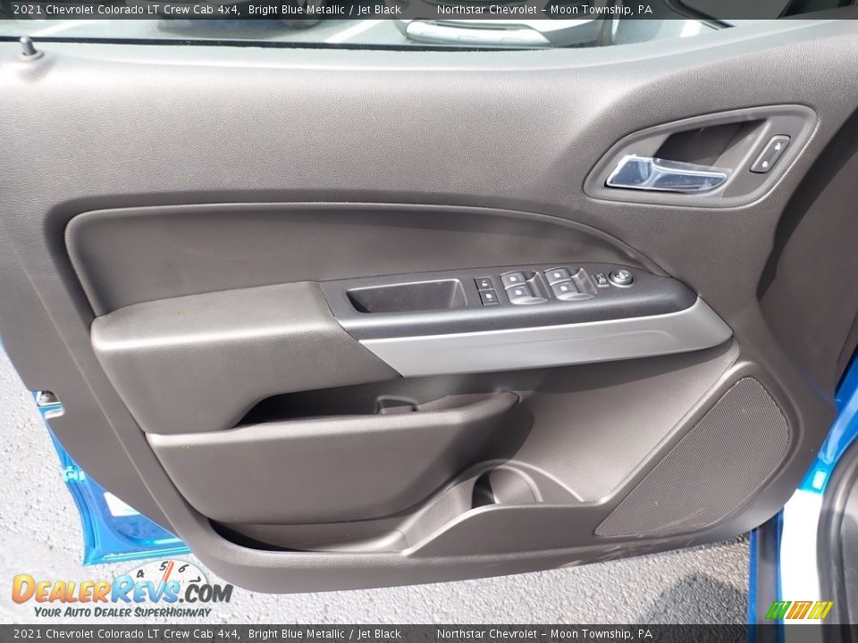 2021 Chevrolet Colorado LT Crew Cab 4x4 Bright Blue Metallic / Jet Black Photo #14