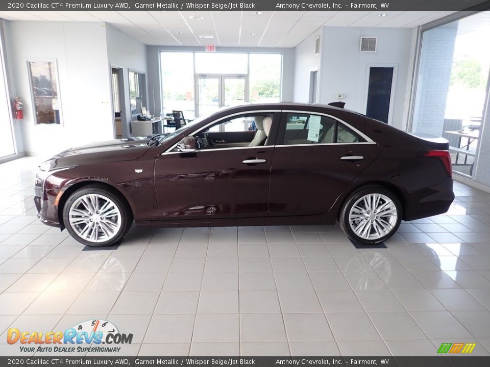 Garnet Metallic 2020 Cadillac CT4 Premium Luxury AWD Photo #7