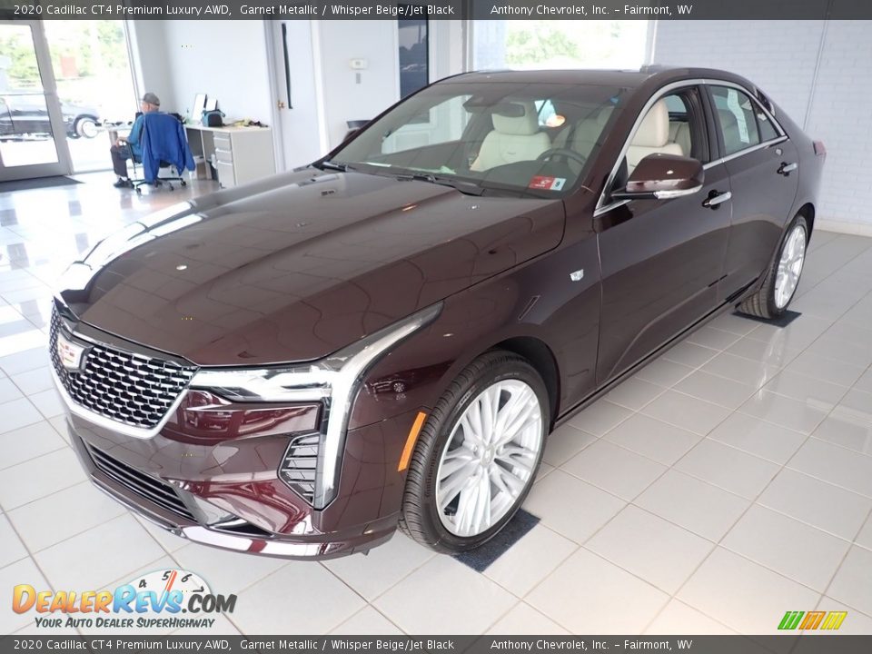 Front 3/4 View of 2020 Cadillac CT4 Premium Luxury AWD Photo #8
