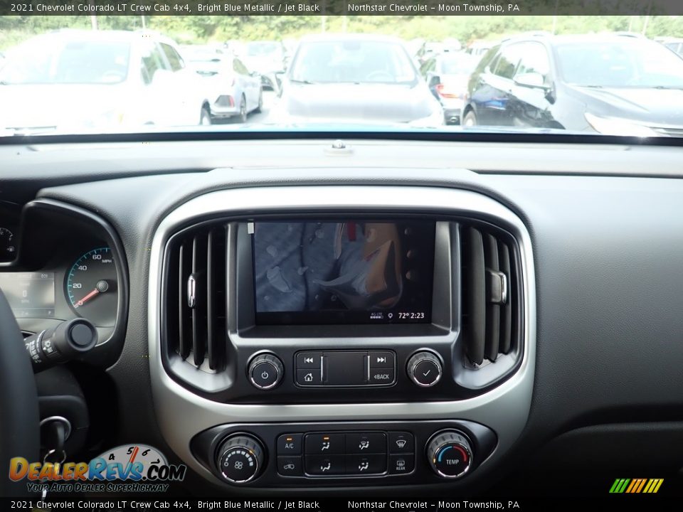 2021 Chevrolet Colorado LT Crew Cab 4x4 Bright Blue Metallic / Jet Black Photo #17