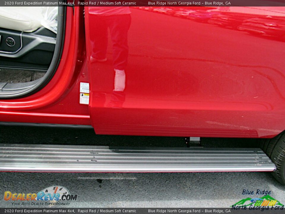 2020 Ford Expedition Platinum Max 4x4 Rapid Red / Medium Soft Ceramic Photo #30
