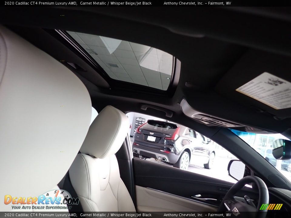 Sunroof of 2020 Cadillac CT4 Premium Luxury AWD Photo #12