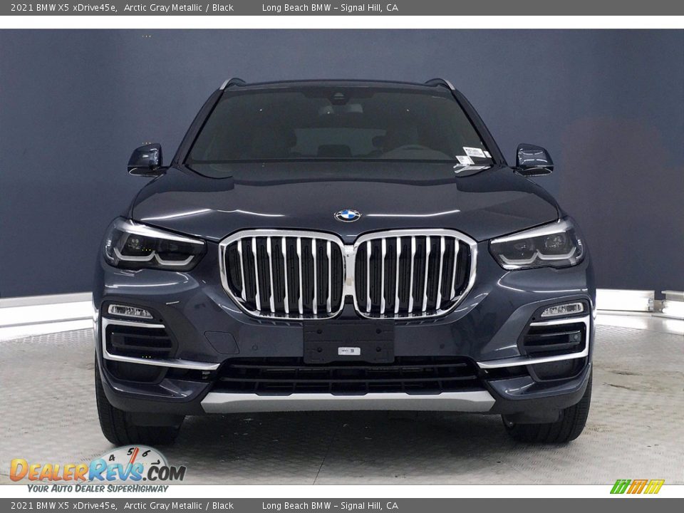 2021 BMW X5 xDrive45e Arctic Gray Metallic / Black Photo #2