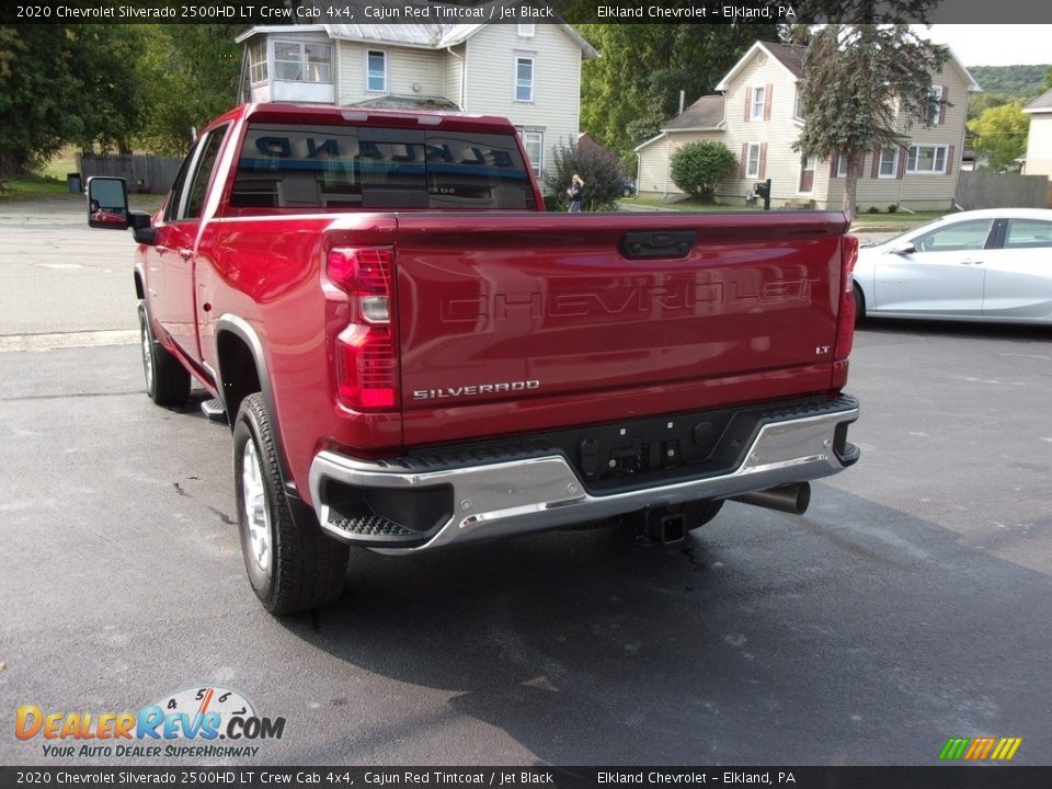 2020 Chevrolet Silverado 2500HD LT Crew Cab 4x4 Cajun Red Tintcoat / Jet Black Photo #7