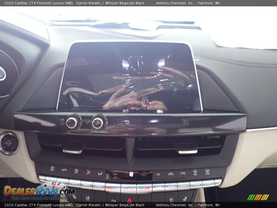 2020 Cadillac CT4 Premium Luxury AWD Garnet Metallic / Whisper Beige/Jet Black Photo #19