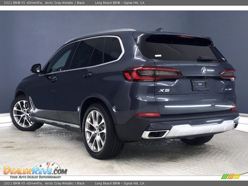2021 BMW X5 xDrive45e Arctic Gray Metallic / Black Photo #3