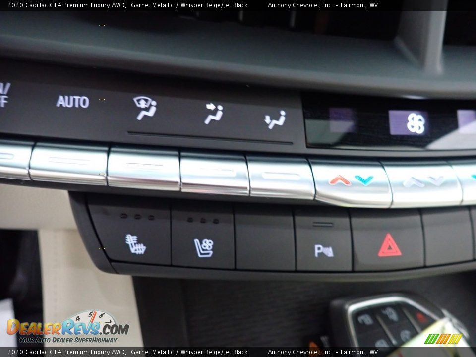 2020 Cadillac CT4 Premium Luxury AWD Garnet Metallic / Whisper Beige/Jet Black Photo #20