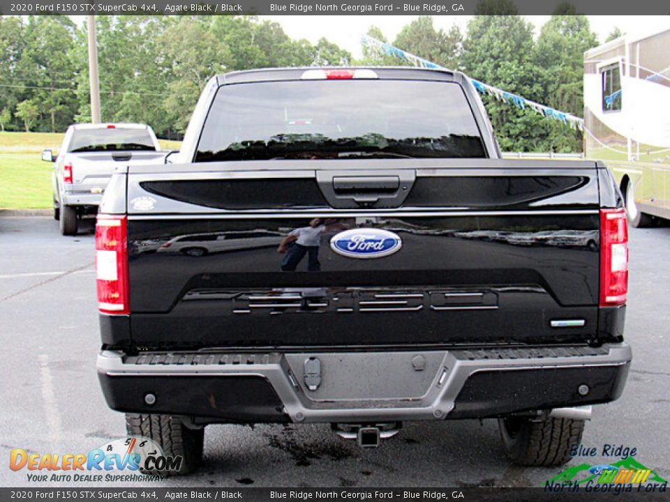 2020 Ford F150 STX SuperCab 4x4 Agate Black / Black Photo #4