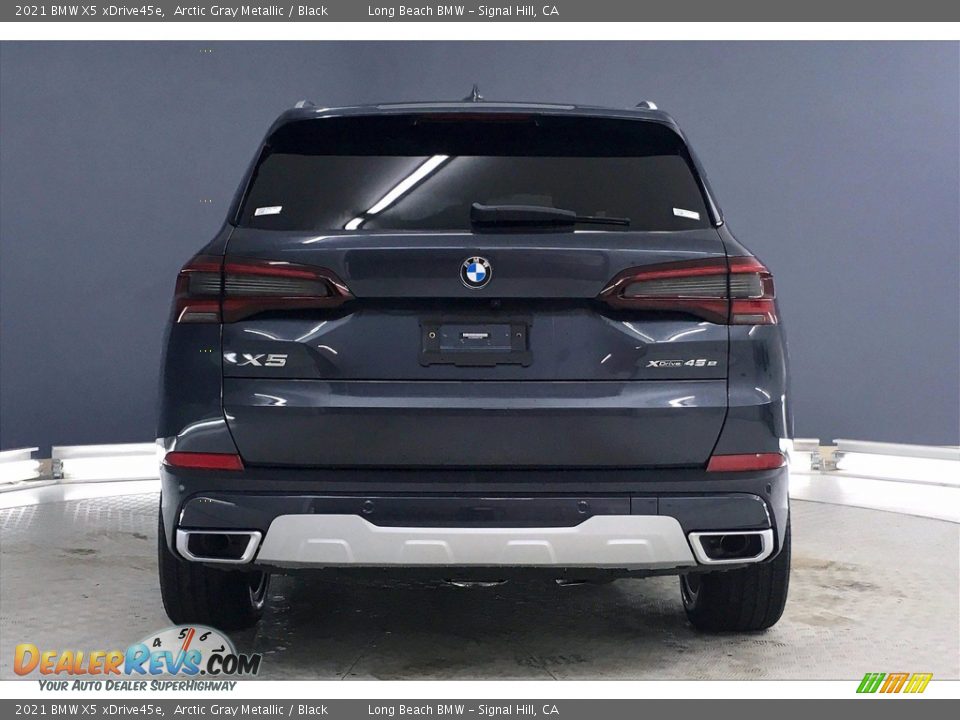 2021 BMW X5 xDrive45e Arctic Gray Metallic / Black Photo #4