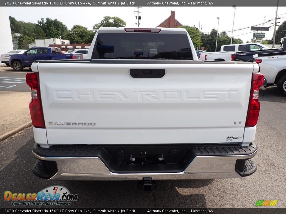 2020 Chevrolet Silverado 1500 LT Crew Cab 4x4 Summit White / Jet Black Photo #4