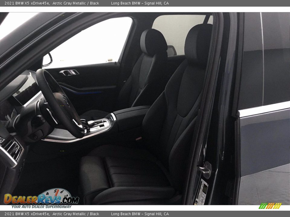 2021 BMW X5 xDrive45e Arctic Gray Metallic / Black Photo #9