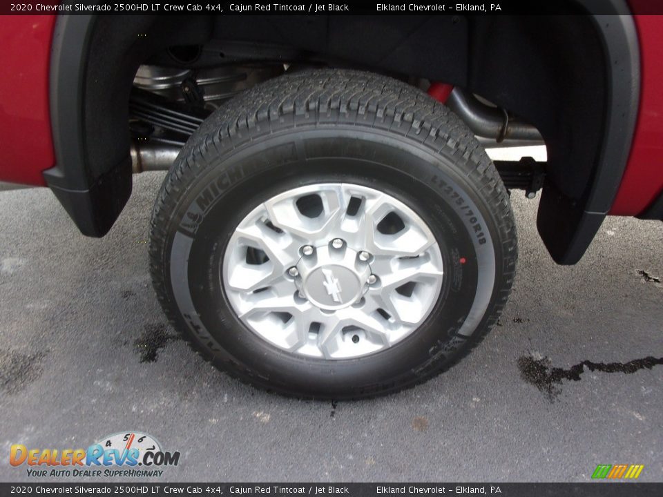 2020 Chevrolet Silverado 2500HD LT Crew Cab 4x4 Cajun Red Tintcoat / Jet Black Photo #14
