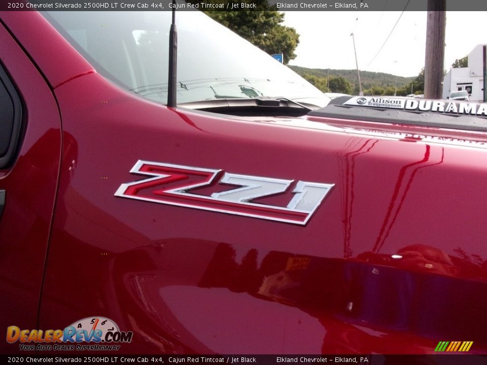 2020 Chevrolet Silverado 2500HD LT Crew Cab 4x4 Cajun Red Tintcoat / Jet Black Photo #17