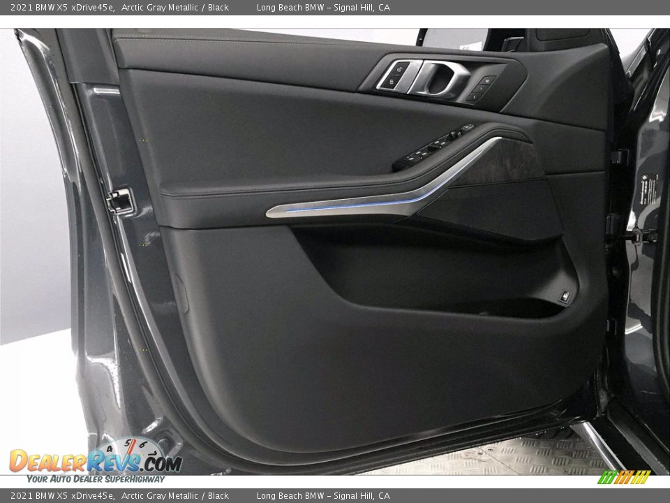2021 BMW X5 xDrive45e Arctic Gray Metallic / Black Photo #13