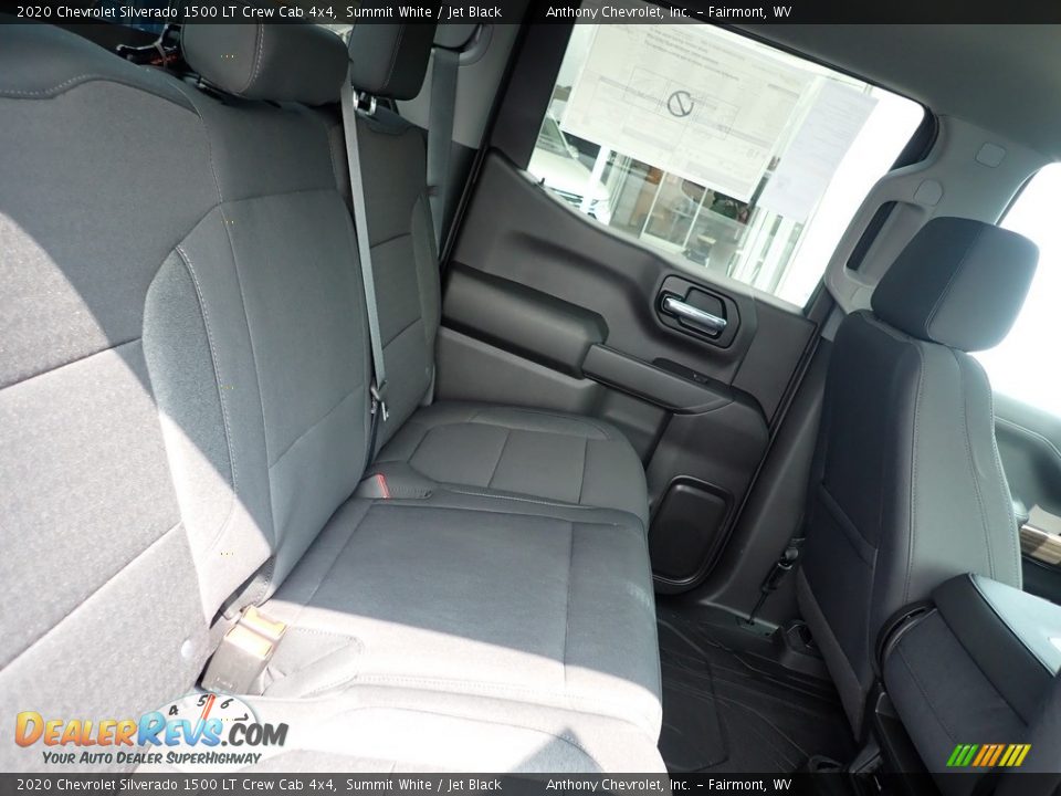 2020 Chevrolet Silverado 1500 LT Crew Cab 4x4 Summit White / Jet Black Photo #10