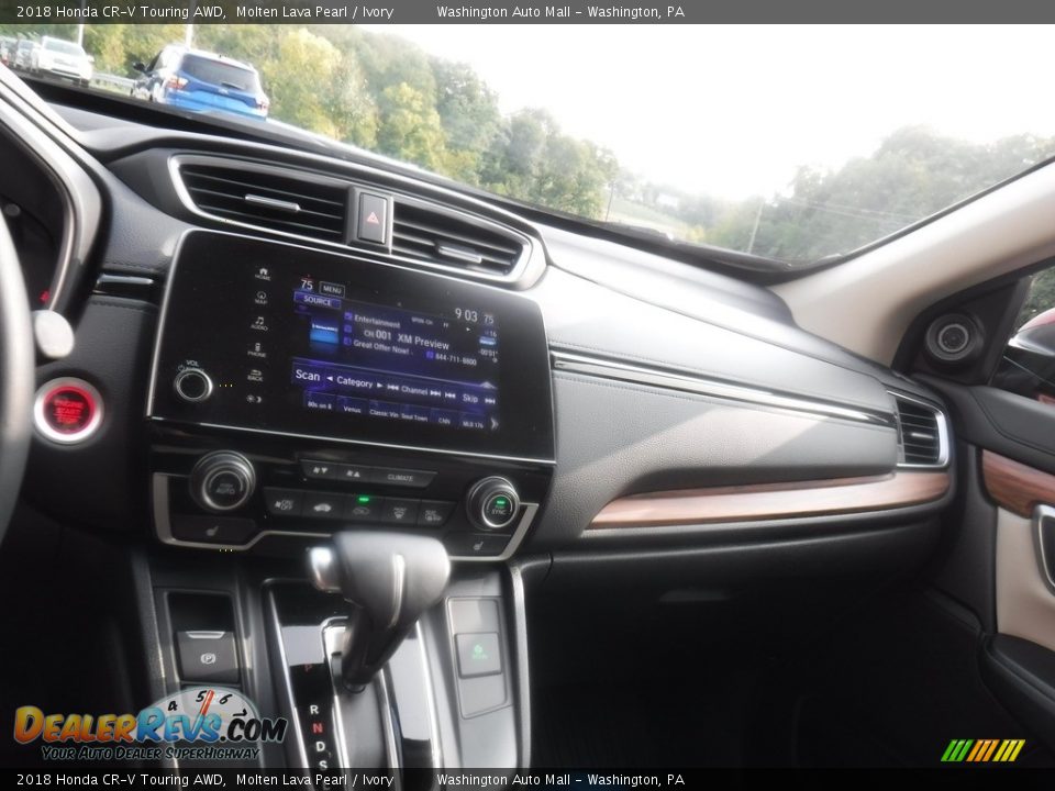 2018 Honda CR-V Touring AWD Molten Lava Pearl / Ivory Photo #3