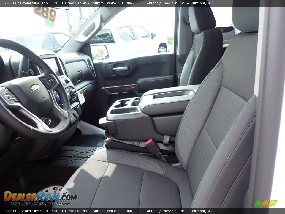 2020 Chevrolet Silverado 1500 LT Crew Cab 4x4 Summit White / Jet Black Photo #12