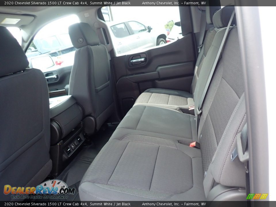 2020 Chevrolet Silverado 1500 LT Crew Cab 4x4 Summit White / Jet Black Photo #13