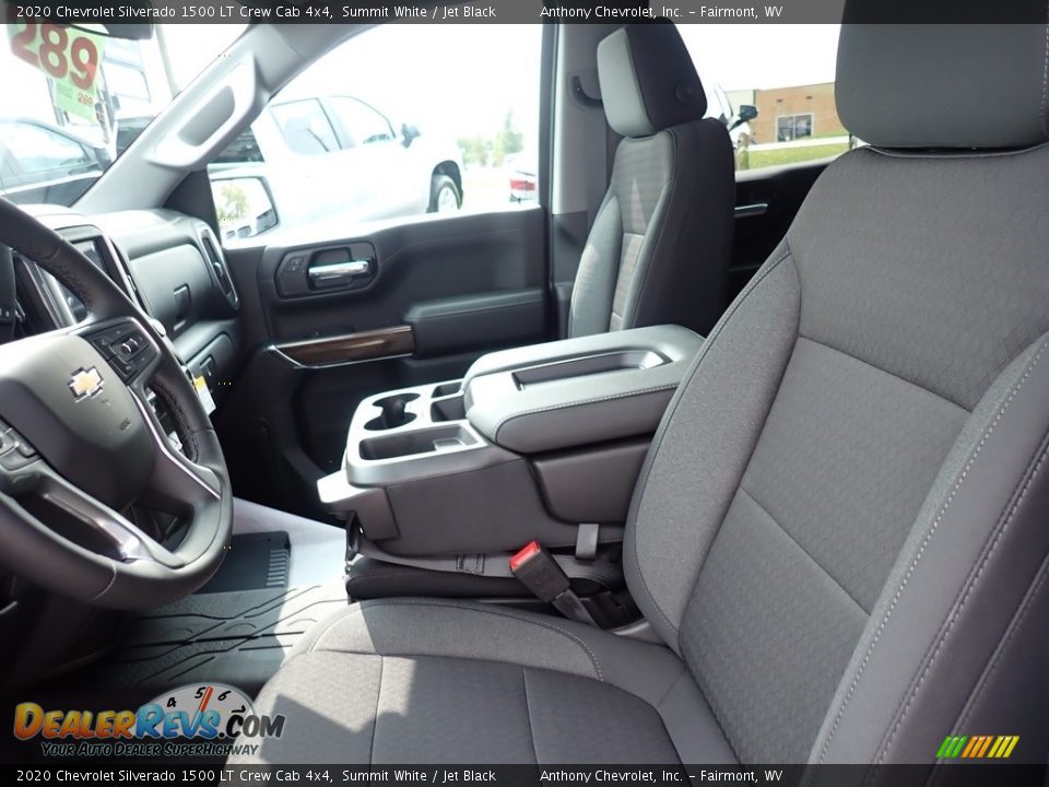 2020 Chevrolet Silverado 1500 LT Crew Cab 4x4 Summit White / Jet Black Photo #15