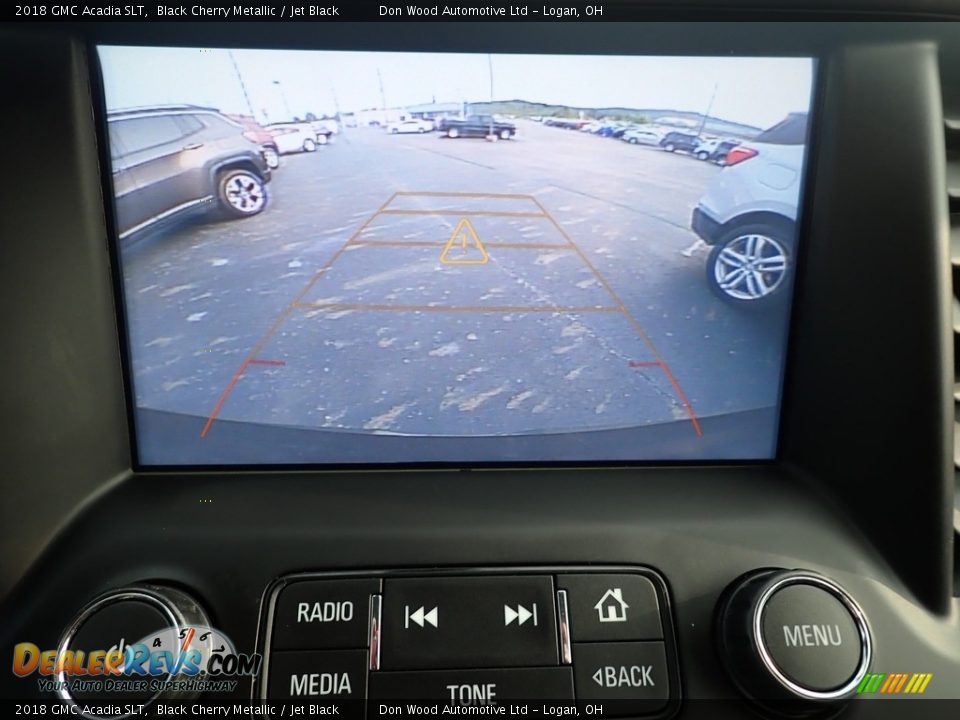 2018 GMC Acadia SLT Black Cherry Metallic / Jet Black Photo #3