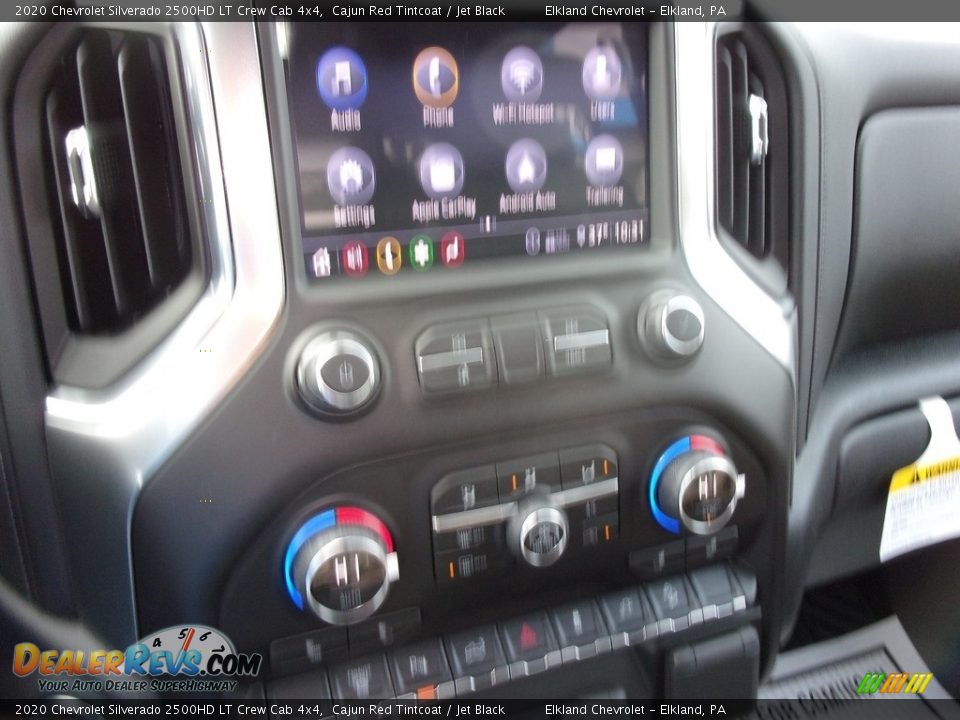 2020 Chevrolet Silverado 2500HD LT Crew Cab 4x4 Cajun Red Tintcoat / Jet Black Photo #27
