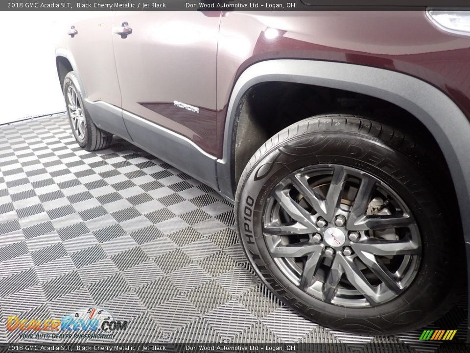 2018 GMC Acadia SLT Black Cherry Metallic / Jet Black Photo #5