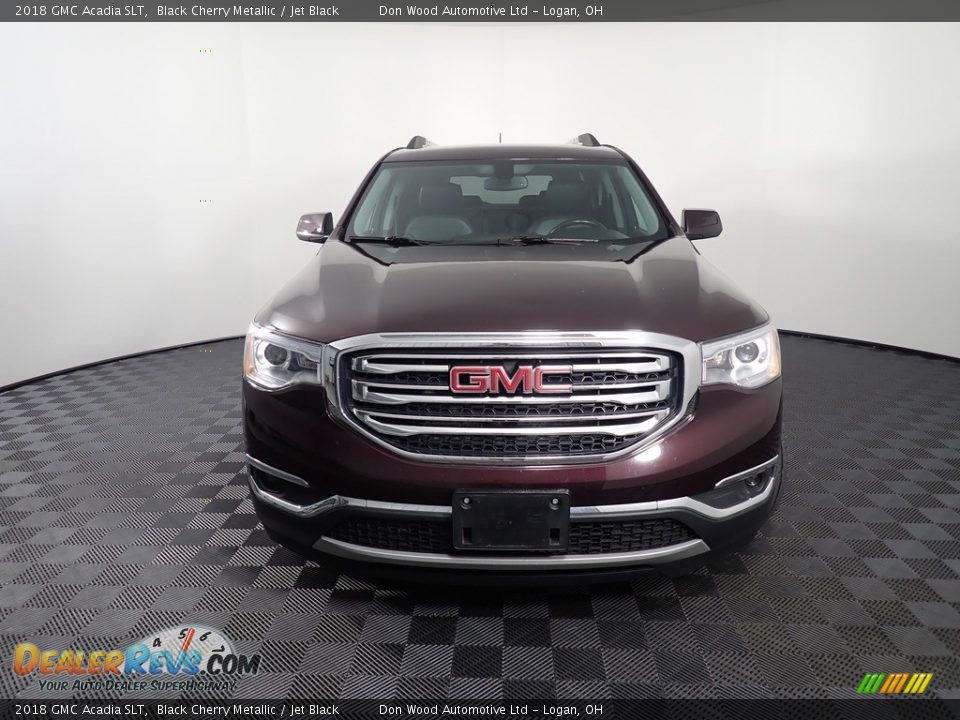 2018 GMC Acadia SLT Black Cherry Metallic / Jet Black Photo #6