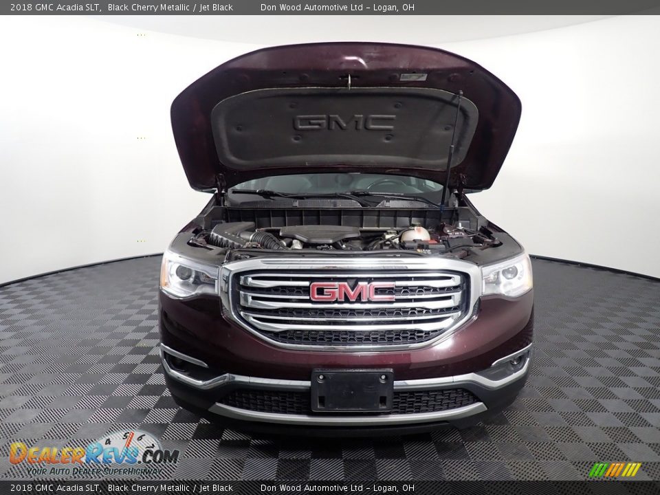 2018 GMC Acadia SLT Black Cherry Metallic / Jet Black Photo #7
